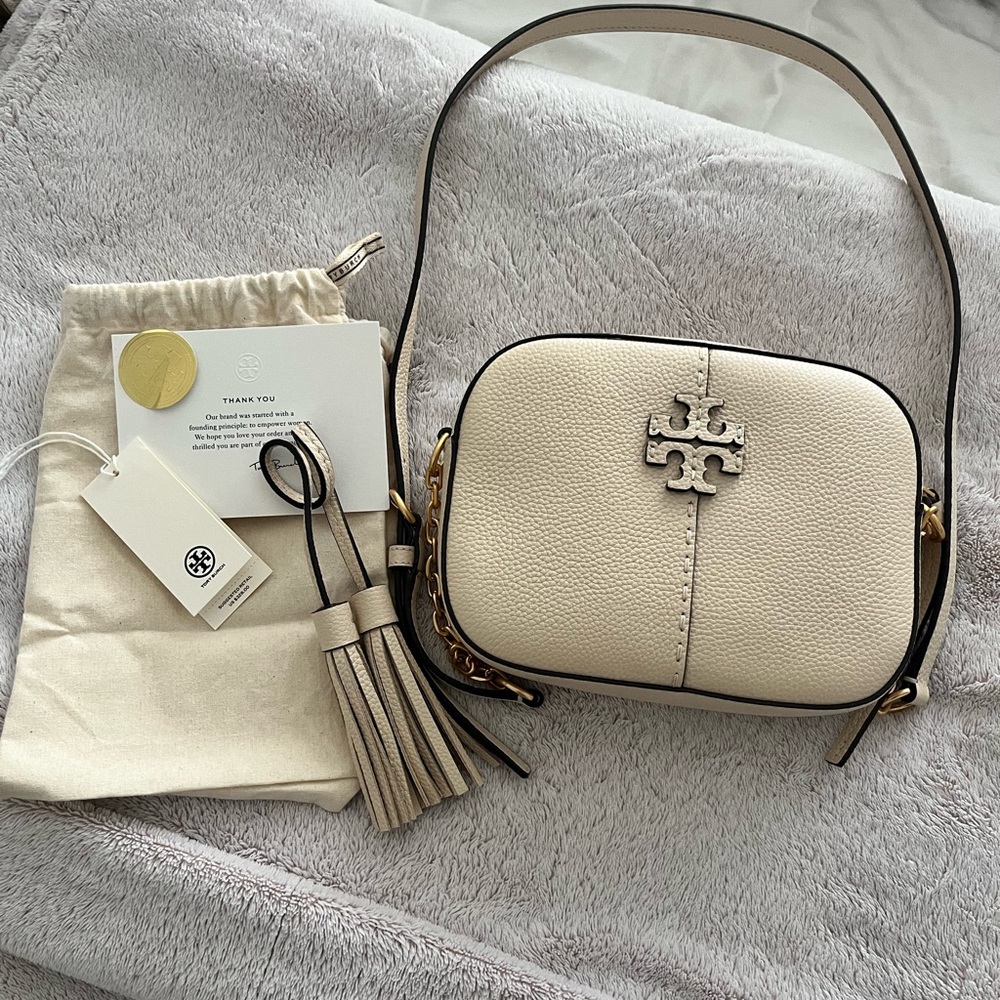 NWT Tory Burch McGraw Camera Bag